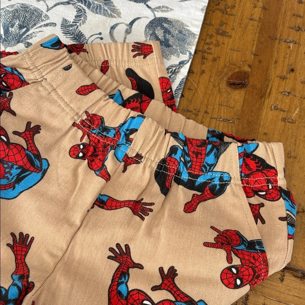 NWOT Marvel Spider-Man Kids Jean Bottoms